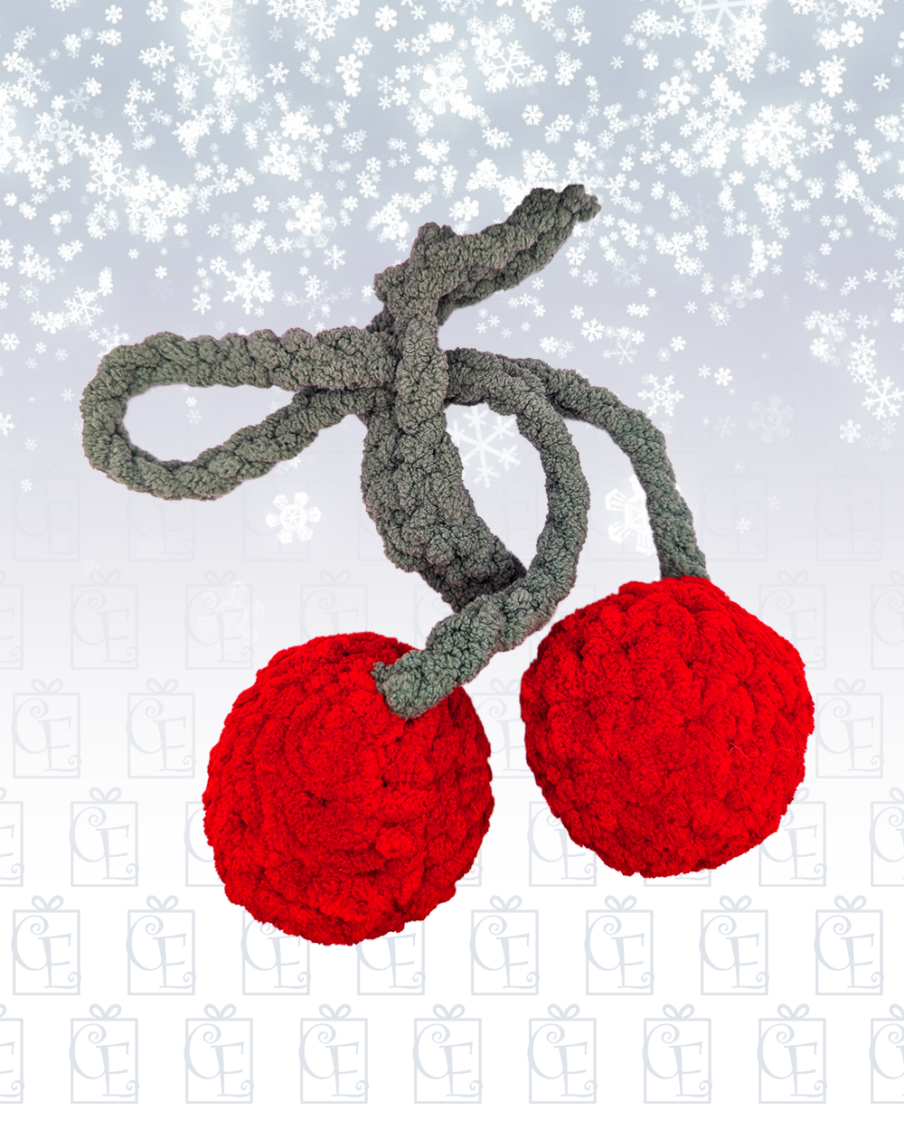 Crochet Cherries