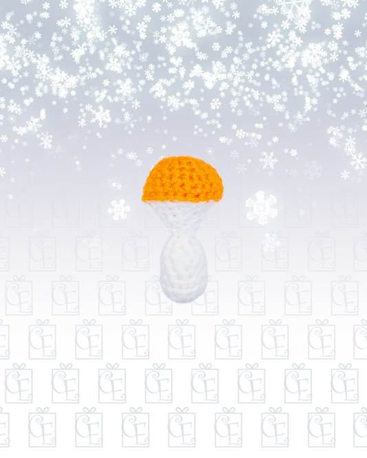 Crochet Popping Mushroom - Small