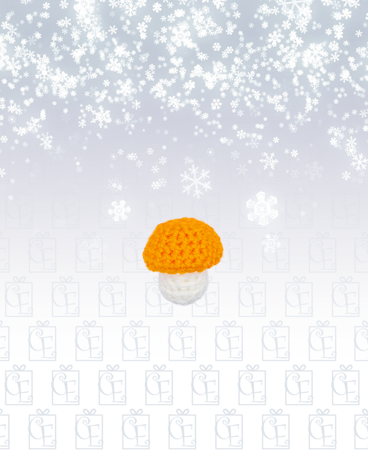 Crochet Popping Mushroom - Small